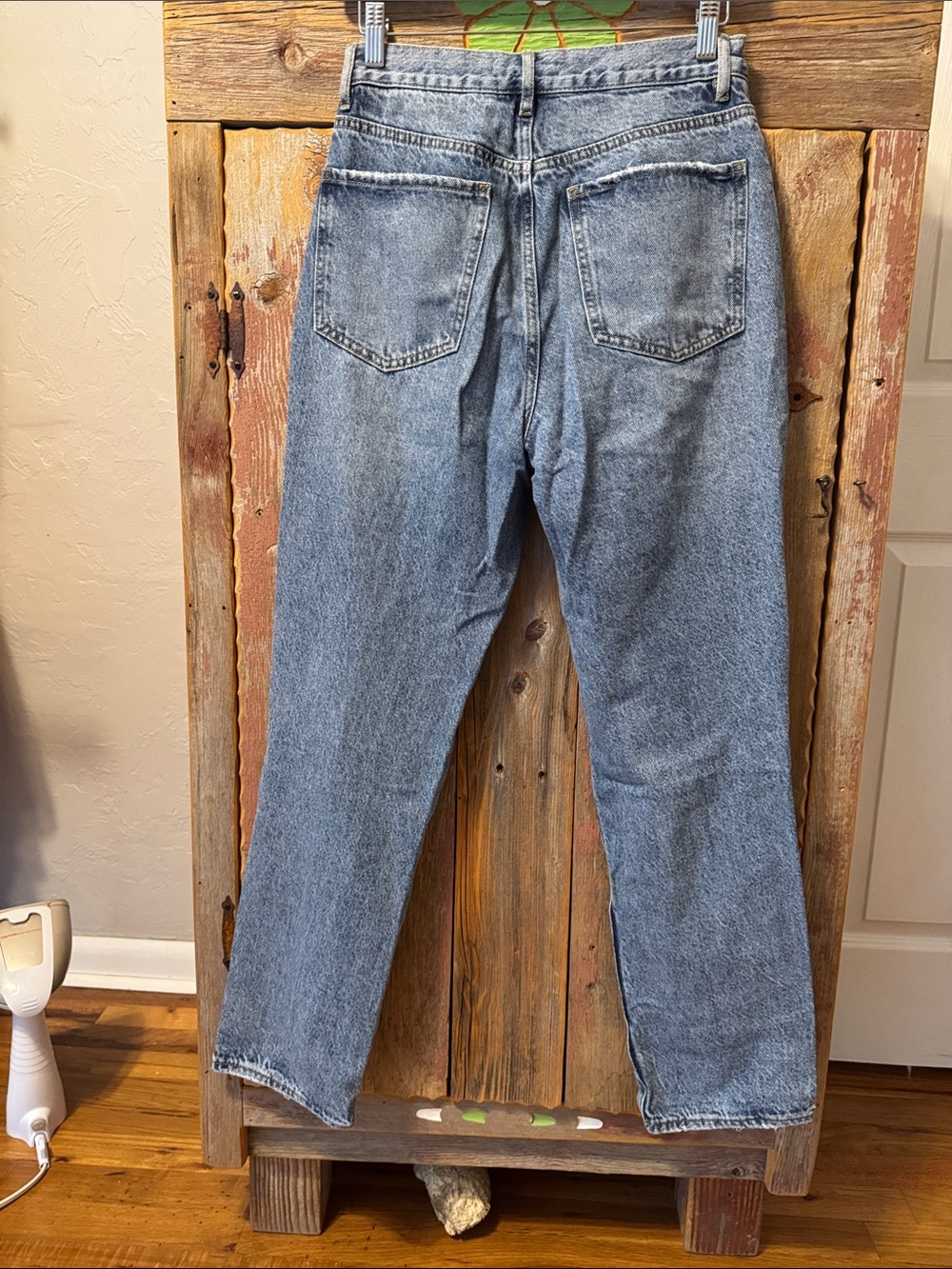 PacSun Distressed Light Blue Dad Jeans size 27 - Picture 6 of 14